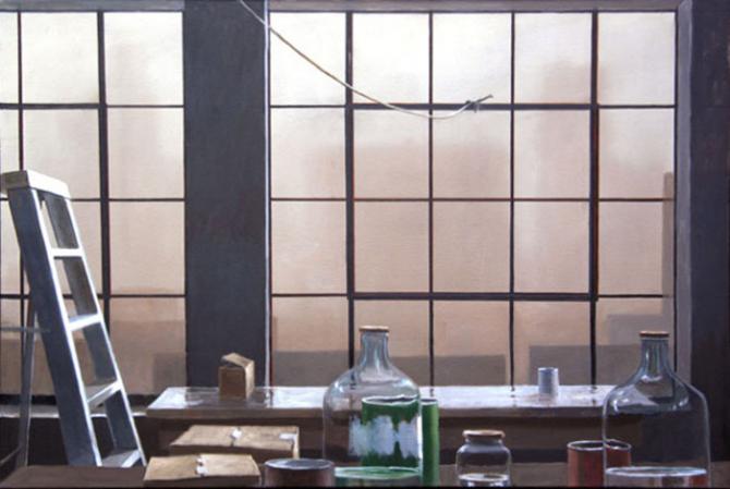 'City, Studio, Morning', 2007, oil/canvas, 36 x 52 inches