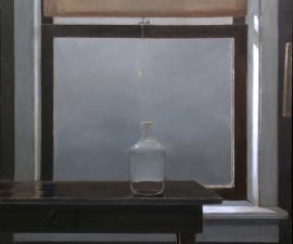"Still Life for A Gray Afternoon", 2009, oil on canvas, 36 X 40 inches